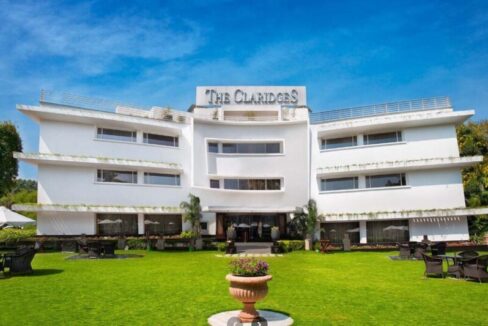 The Claridges Hotel near Defence Colony Delhi exterior view